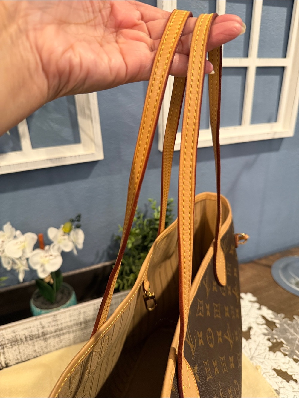 Authentic Louis Vuitton Never Full MM monogram - Picture 17 of 17
